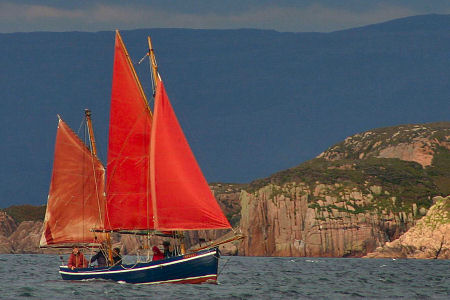 Freya sailing